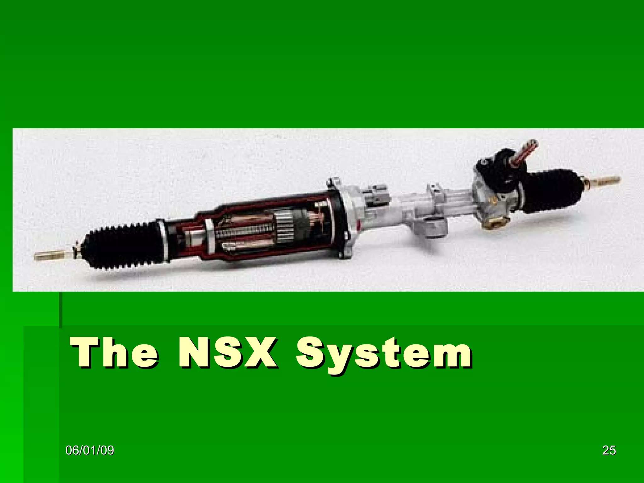 The NSX System 