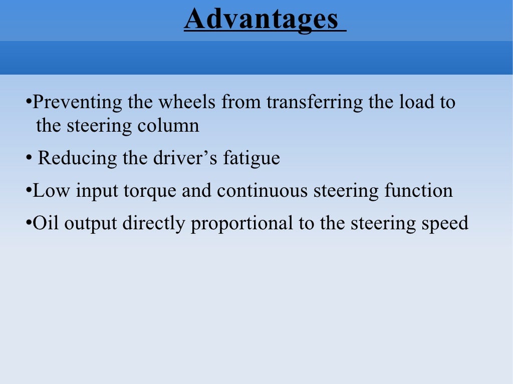 Power Steering
