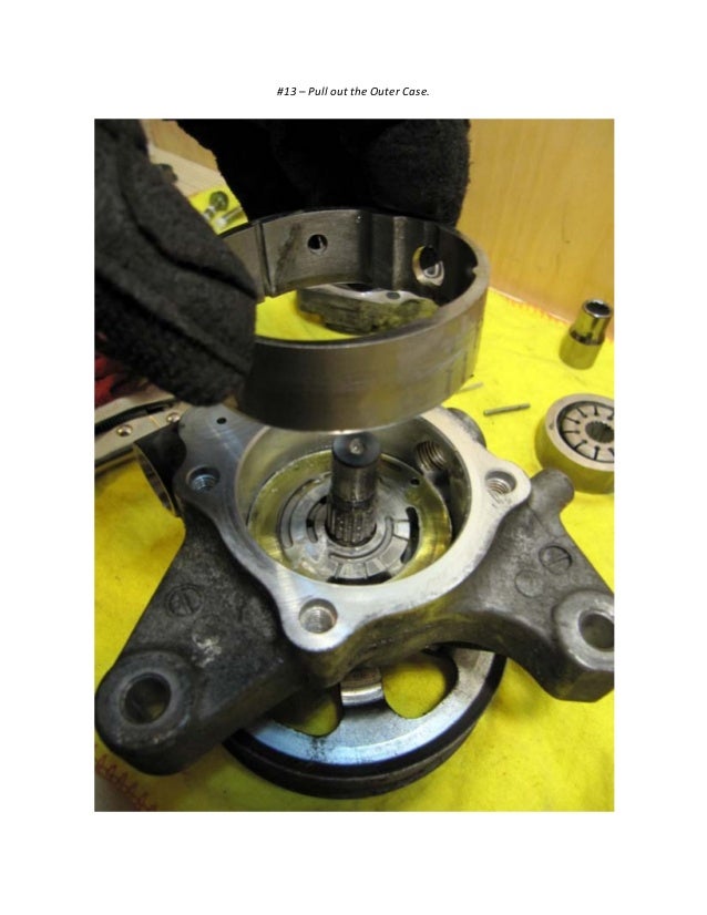 Power steering pump rebuild