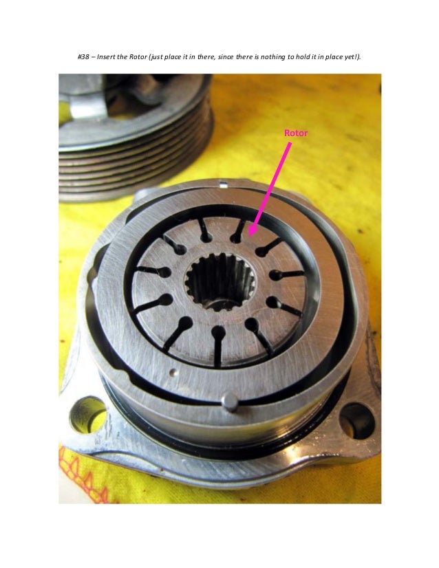 Power steering pump rebuild