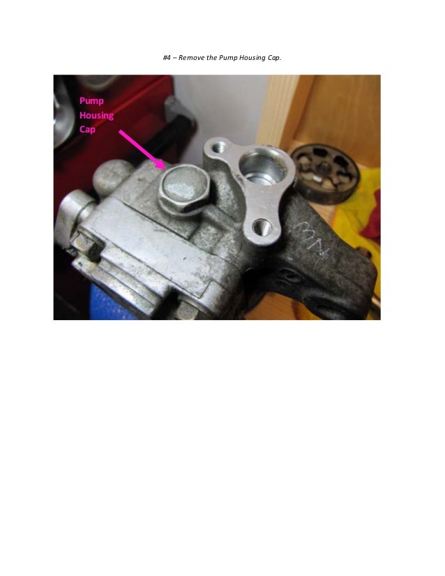 Power steering pump rebuild