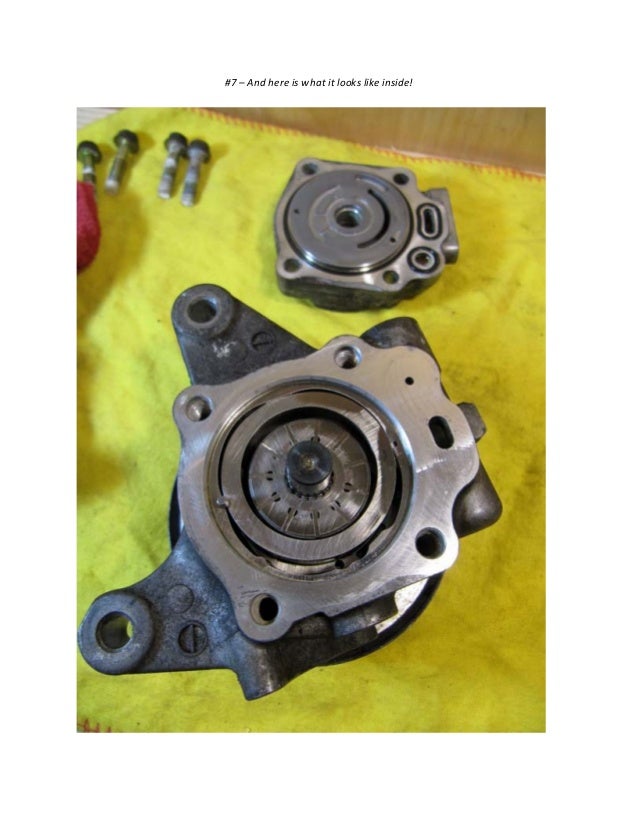 Power steering pump rebuild