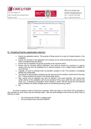 Scada Header Tutorials Powerstudio scada ver2.5_tutorial | PDF