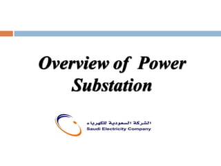 Overview of Power
Substation
 