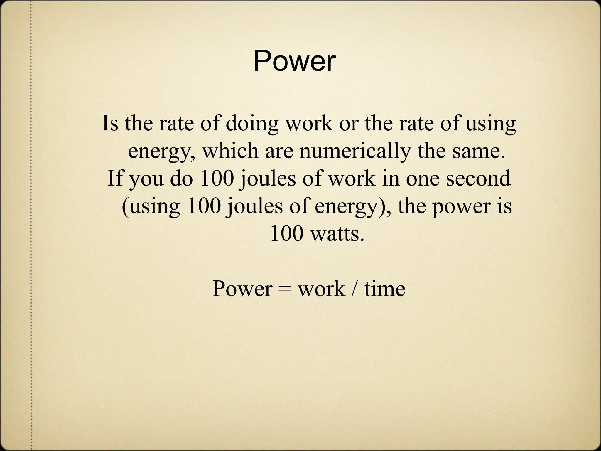 Power&Summary