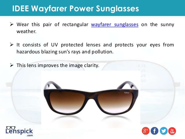 idee power sunglasses