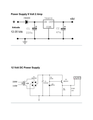 Power Supply 9 Volt 2 Amp




12 Volt DC Power Supply
 