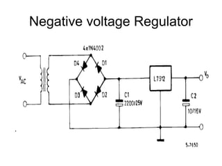 Negative voltage Regulator
 