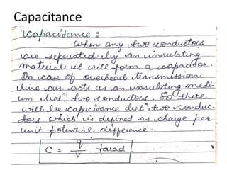 Capacitance
 