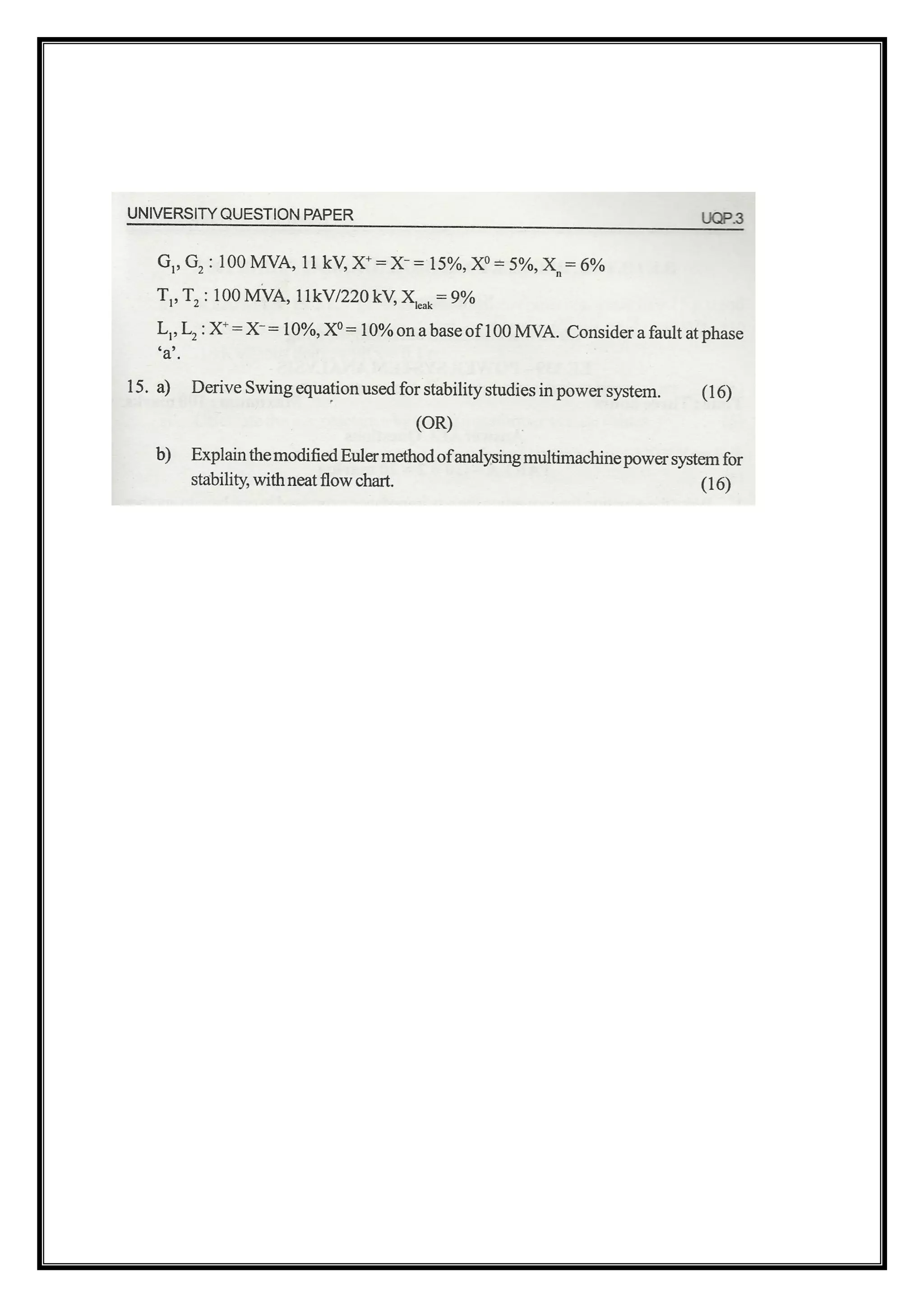 Power System Analysis!