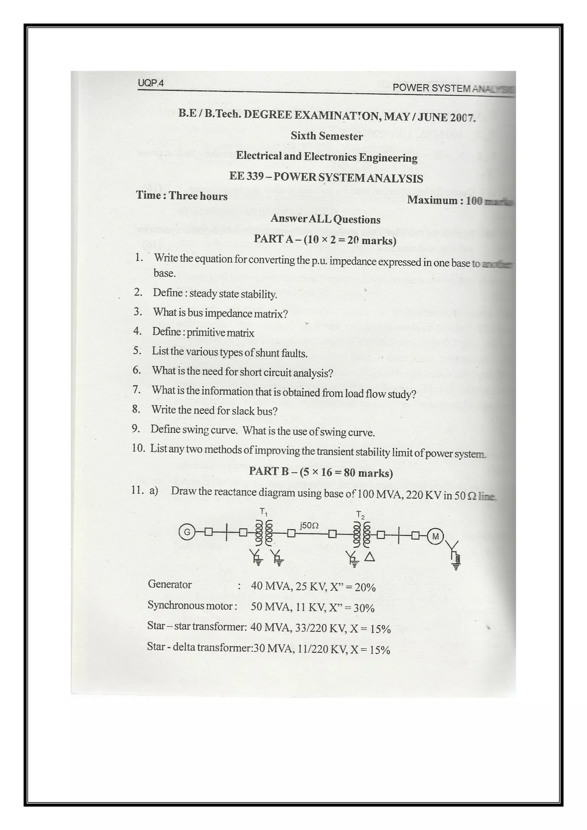 Power System Analysis!