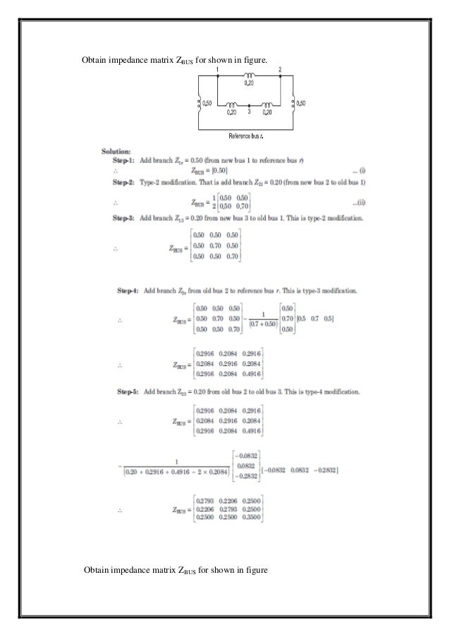 Power System Analysis!
