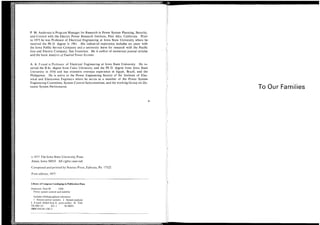 Power system control and stability vol 1 Anderson