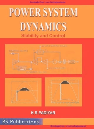 Power System Dynamics Stability and control By K R Padiyar - By 