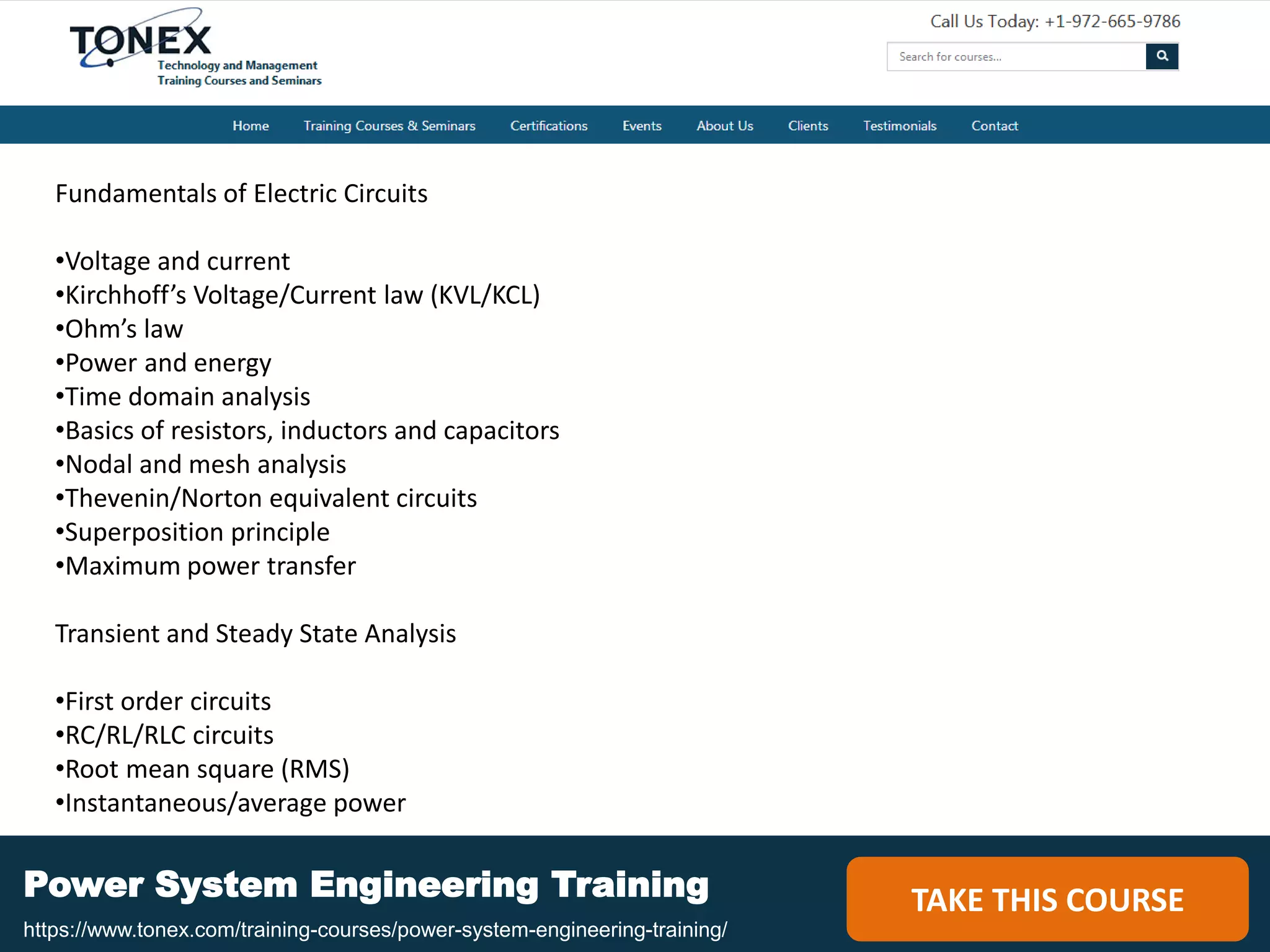 Power System Engineering Training Courses | PPTX