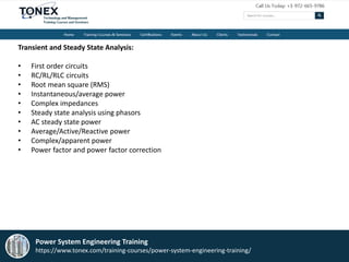 Power System Engineering Training | PPTX