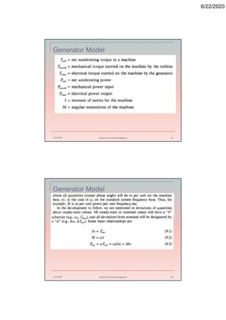 6/22/2020
Generator Model
6/22/2020 Stamford University Bangladesh 91
Generator Model
6/22/2020 Stamford University Bangladesh 92
 