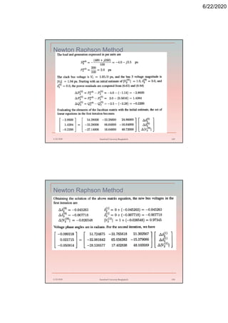 6/22/2020
Newton Raphson Method
6/22/2020 Stamford University Bangladesh 149
Newton Raphson Method
6/22/2020 Stamford University Bangladesh 150
 