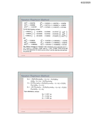 6/22/2020
Newton Raphson Method
6/22/2020 Stamford University Bangladesh 151
Newton Raphson Method
6/22/2020 Stamford University Bangladesh 152
 