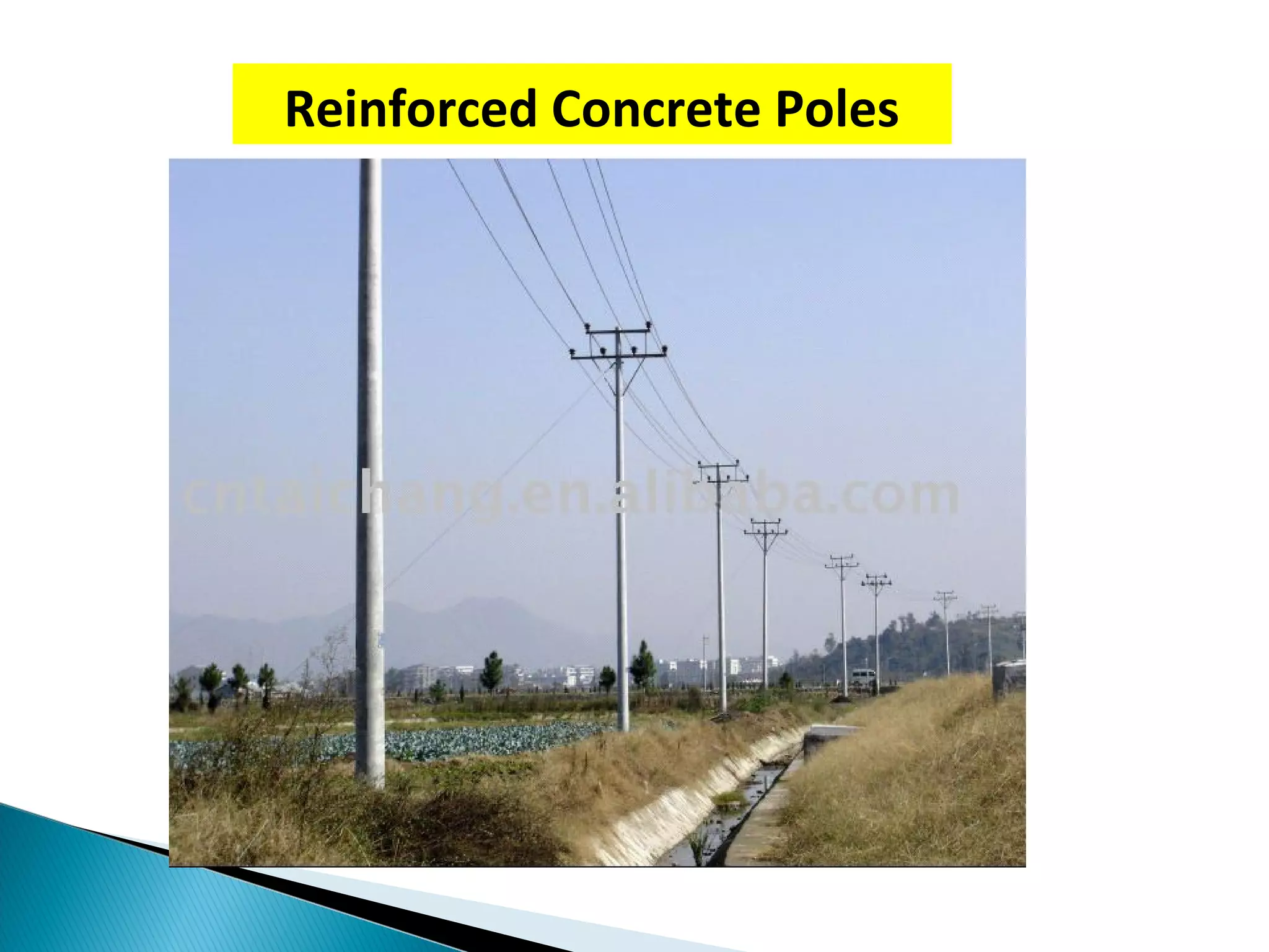 Reinforced Concrete Poles
 