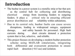 Development of a High-Speed Reliable Busbar Protection Scheme for Power ...