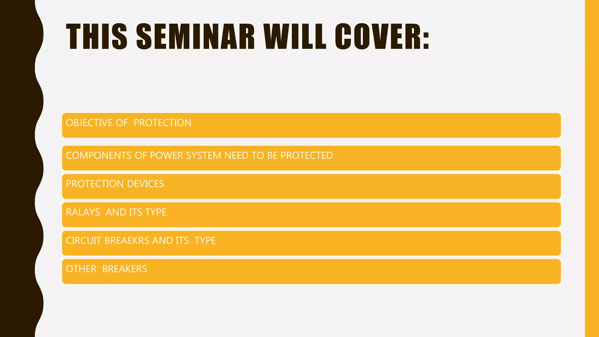 Power system protection devices | PPTX