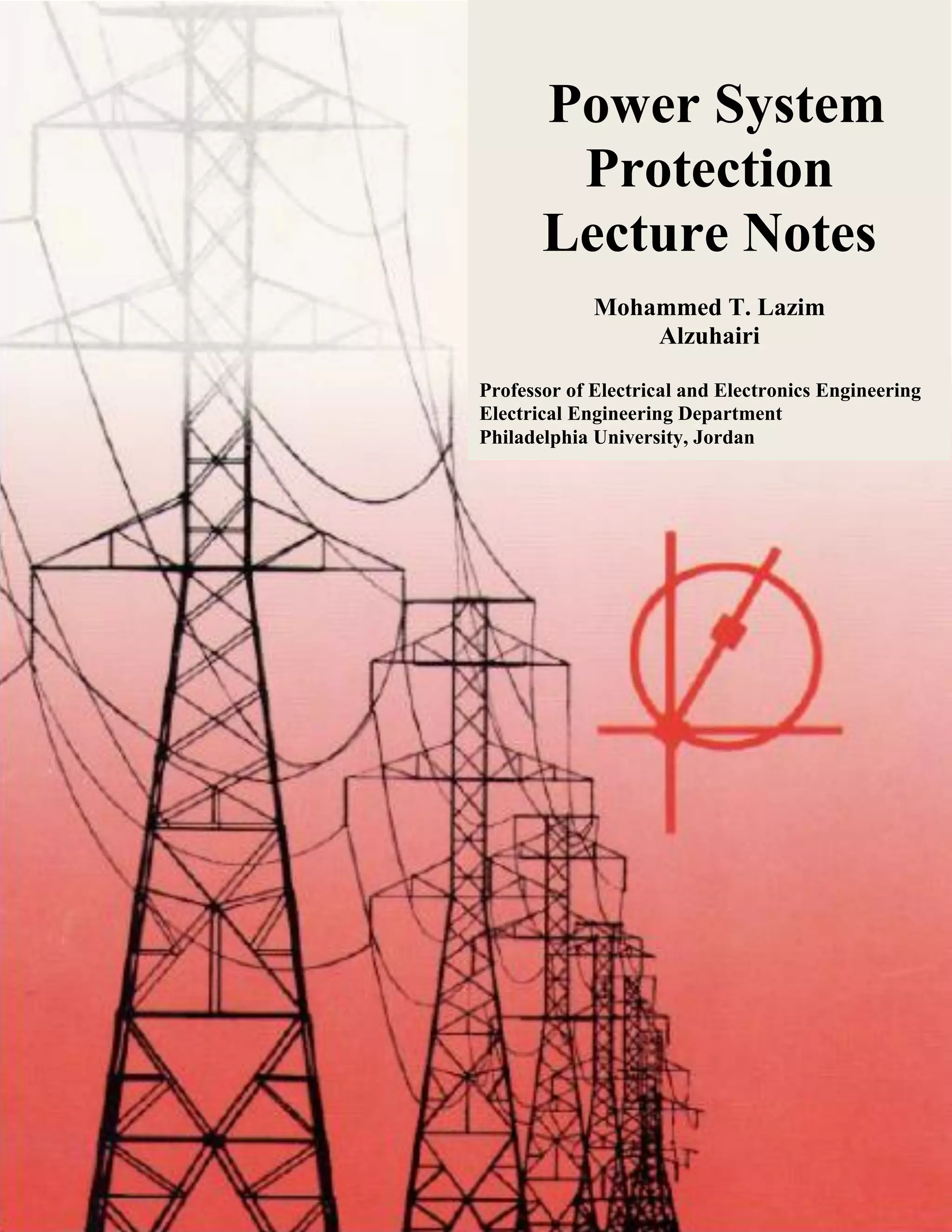 Power system protection_lecture_notes PDF