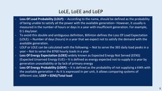 Power System Reliability Assessment Measures | PDF