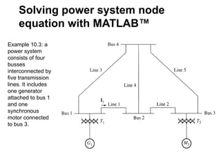 Power system representation is the method of simplifying complex three ...