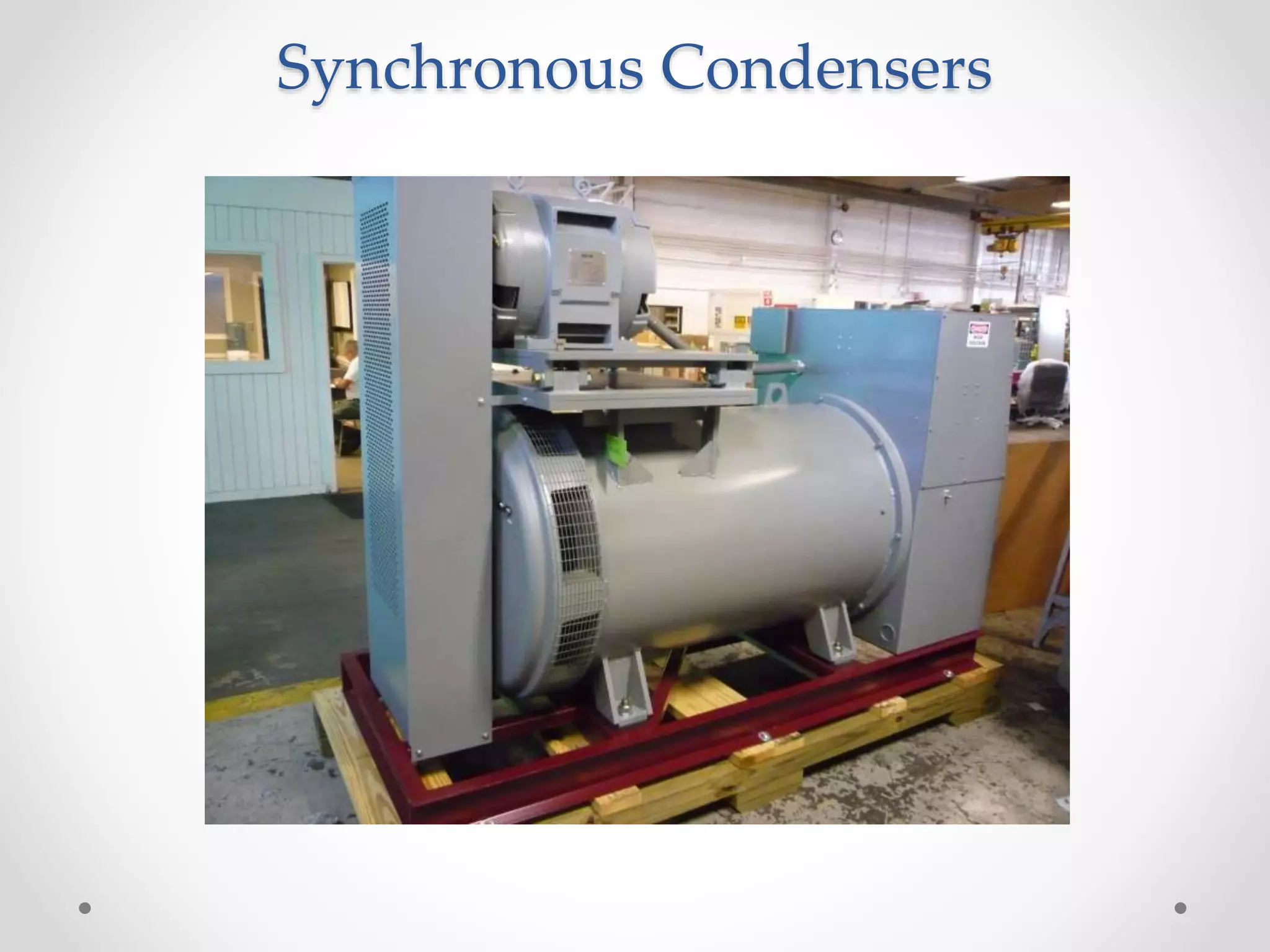 Synchronous Condensers
 