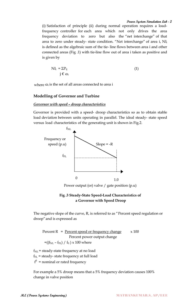 POWER SYSTEM SIMULATION 2 LAB MANUAL (ELECTRICAL ENGINEERING POWER