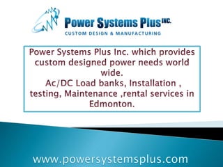 Power Systems Plus | Power Management 