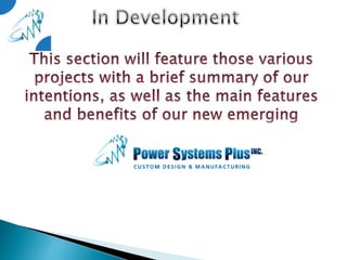 Power Systems Plus | Power Management | PPTX