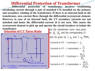 Protection Cts Differential Protection of Transformers Using Matched Current ...