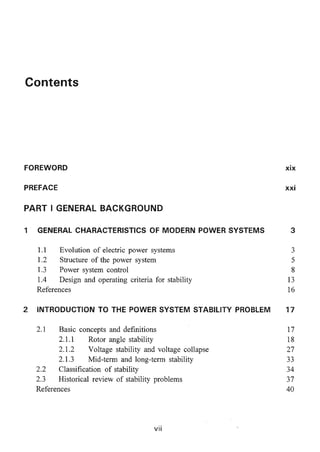 Power system stability and control by prabha kundur | PDF