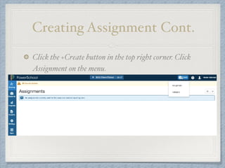 Power Demo Work Assignment PowerTeacher Tutorial | PDF