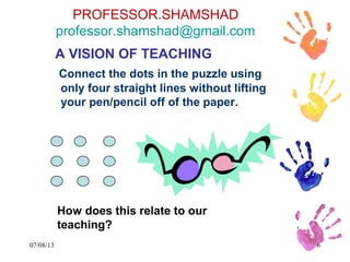 Power teaching for GREAT TEACHERS who inspire | PPT