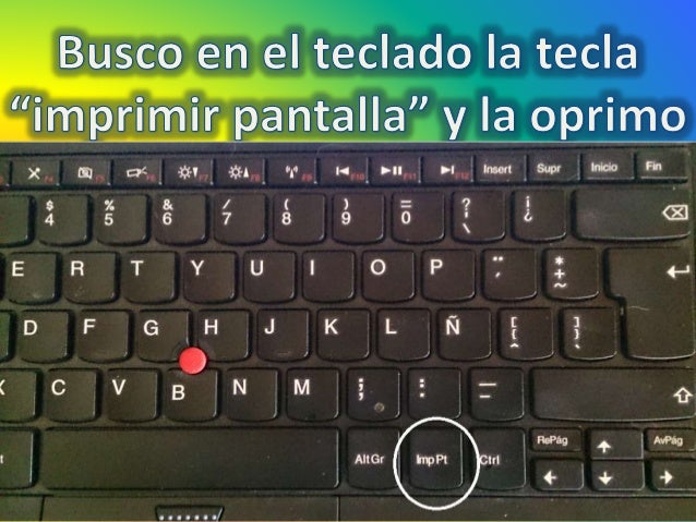 Tutorial tecla imprimir