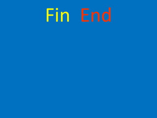 Fin End
 