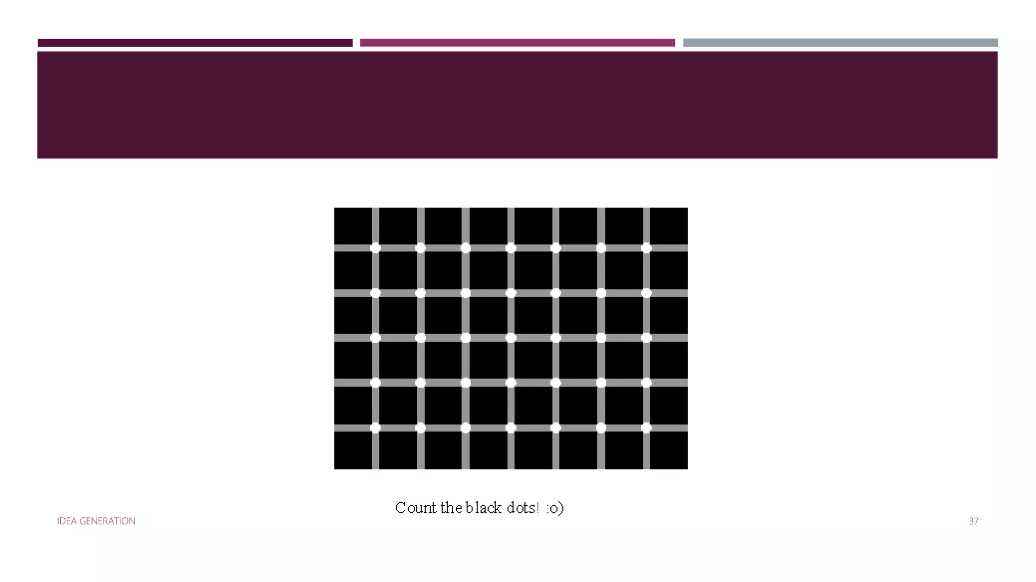 37IDEA GENERATION
 