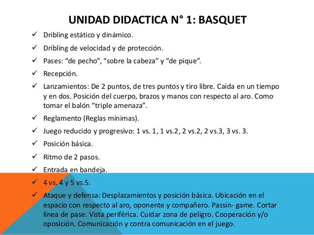 Unidad Didactica de Educacion Fisica