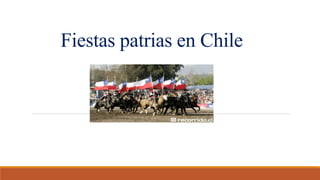 Fiestas patrias en Chile
 