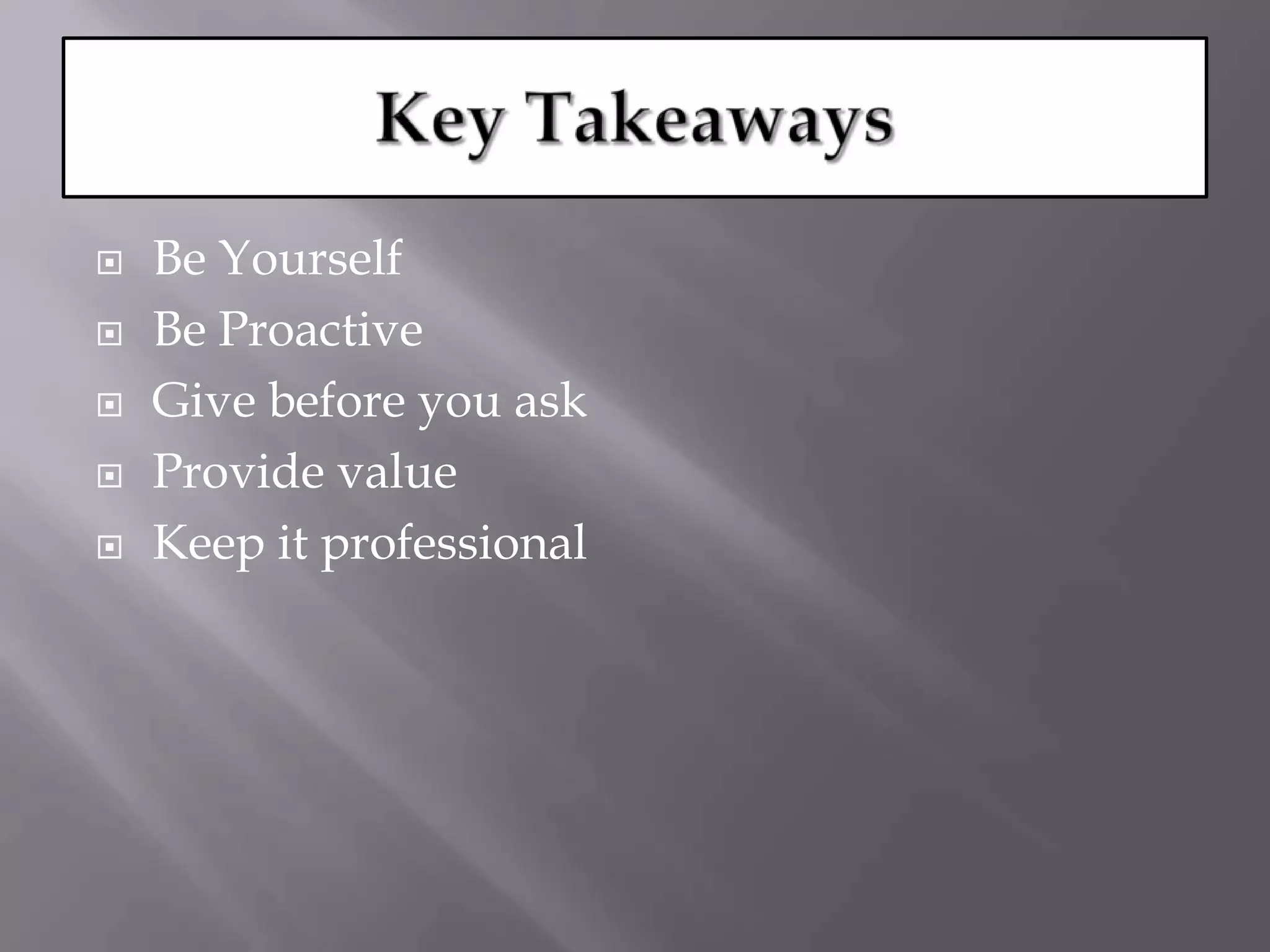 What makes your profile complete?Your current positionTwo past positions Your education Your profile       summary A profile photoYour specialties At least three recommendationsCompleteness