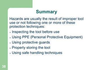 Power Tools and Hand Tools Safety while using it.pdf