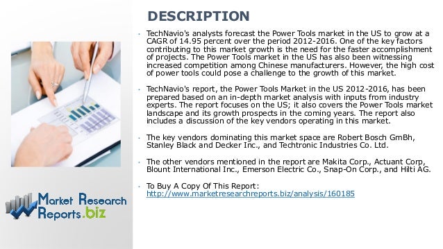 Power Tools Market In The Us 12 16