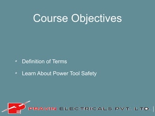 Electrical Power Tools Safety training.pptx