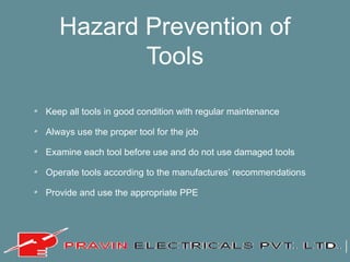 Power Tools Risks Electrical Power Tools Safety training.pptx