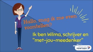 Tekstschrijver website Wilma Vervoort
