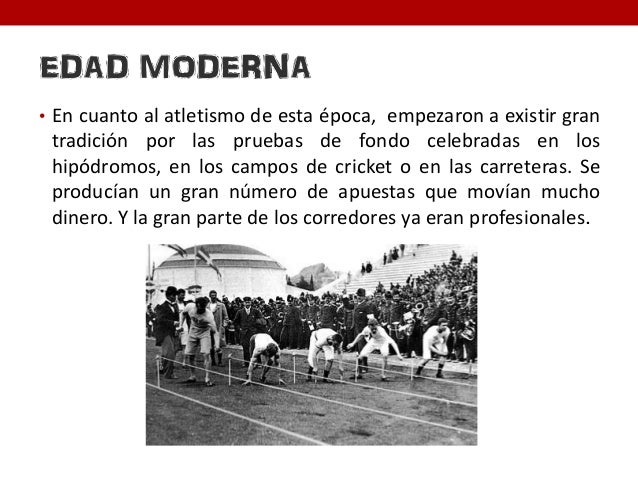 historia del atletismo