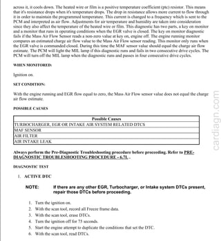Testing Powertrain Control Module Powertrain Control Module (PCM) - Electrical Diagnostics | PDF